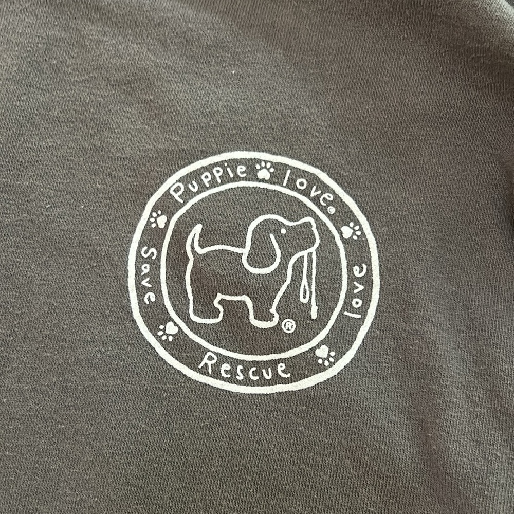 Girl’s Puppie Love long sleeve T shirt - Picture 2 of 6